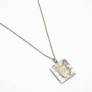 Tiffany Co Necklace Sterling Silver Classic